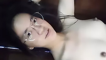 Young Asian Girl Satisfies Her Sexual Cravings At Home