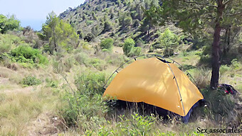 A Tourist Stumbles Upon A Couple Engaging In Sexual Activities In Their Tent